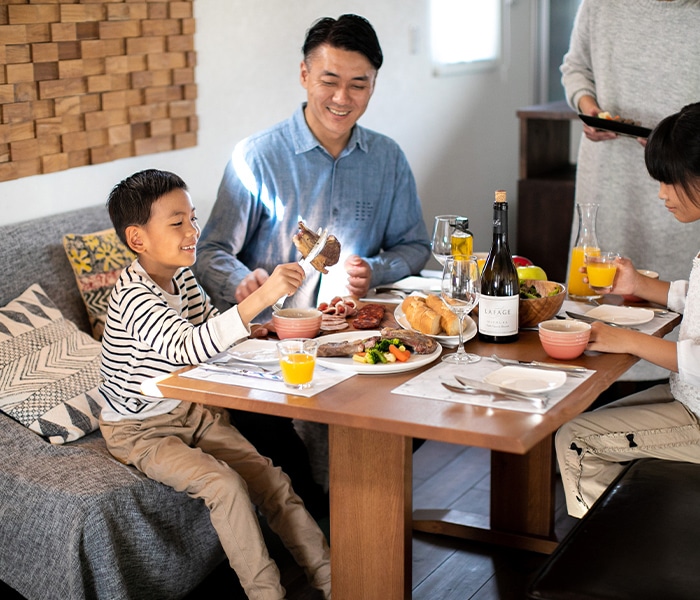 ほっと安らげる空間